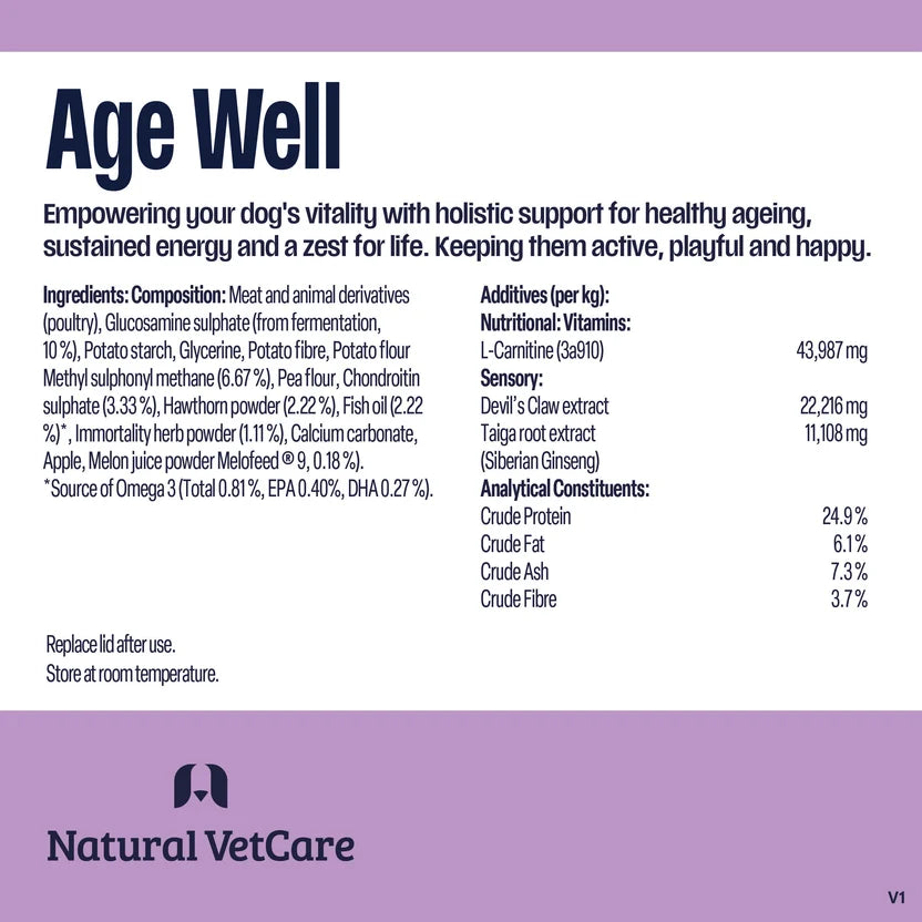 Natural VetCare Age Well