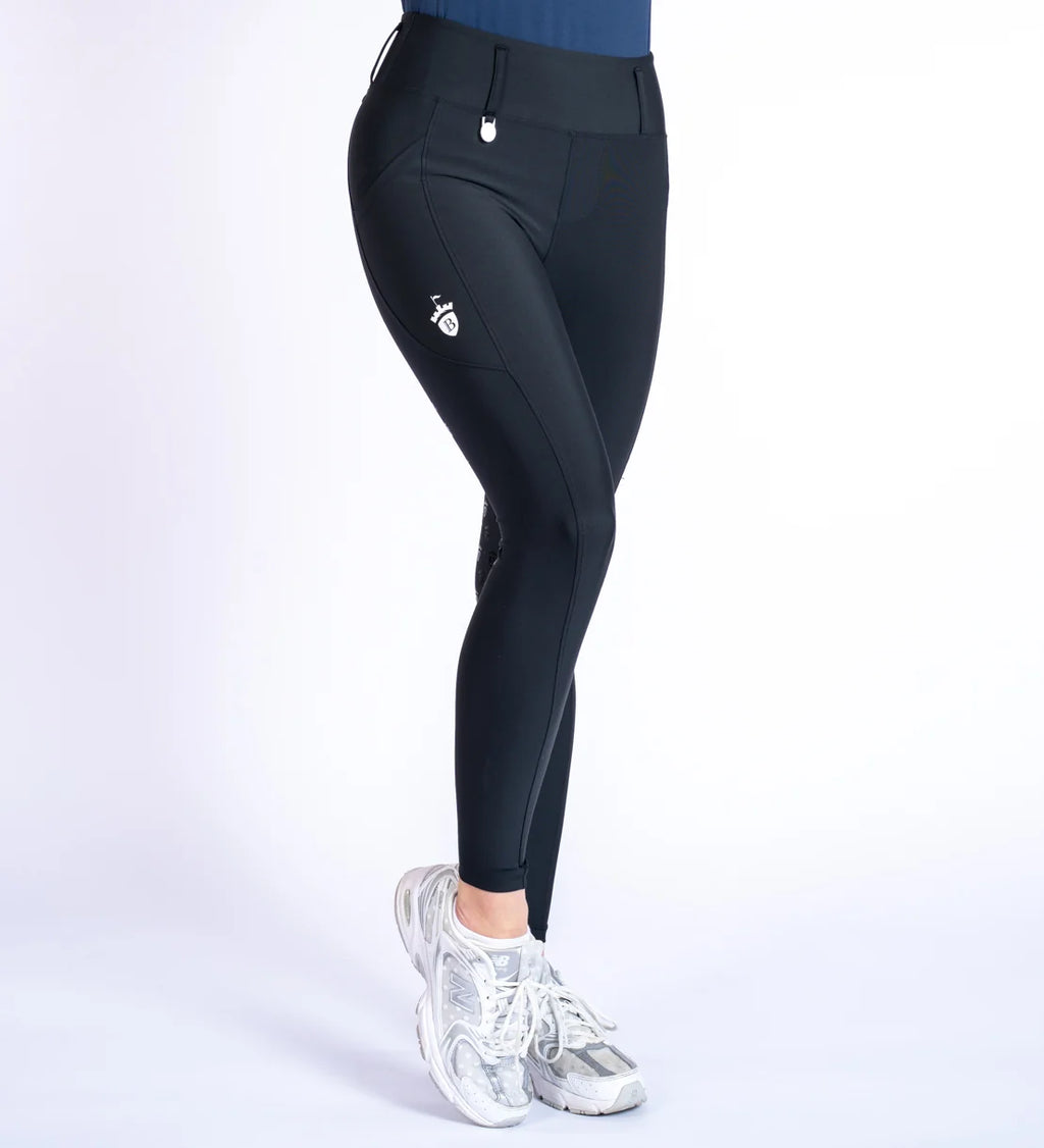 Blackfort Equestrian Black Signature Summer Tights