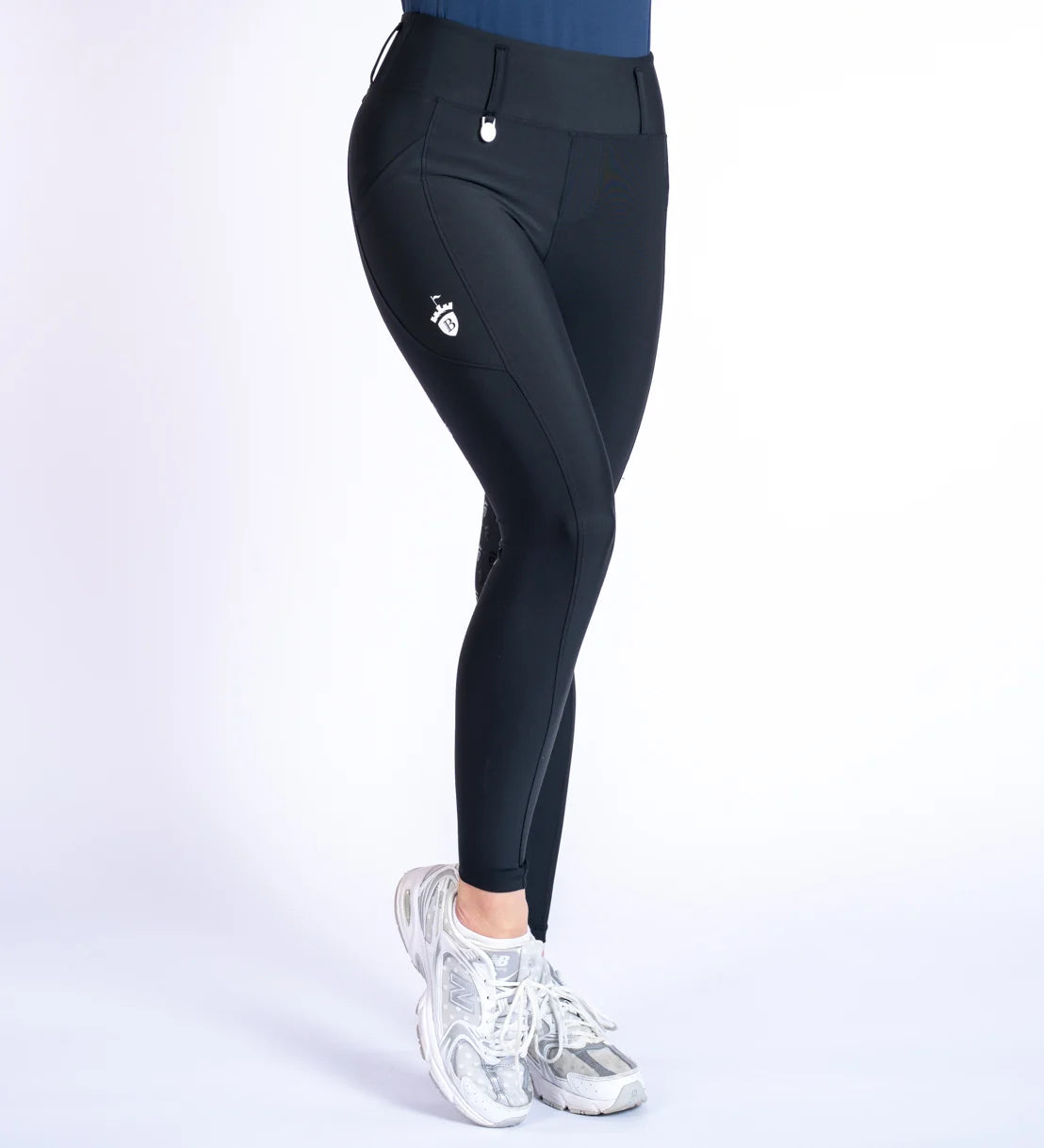 Blackfort Equestrian Black Signature Summer Tights
