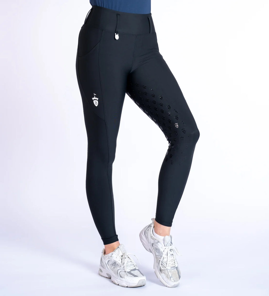 Blackfort Equestrian Black Signature Summer Tights