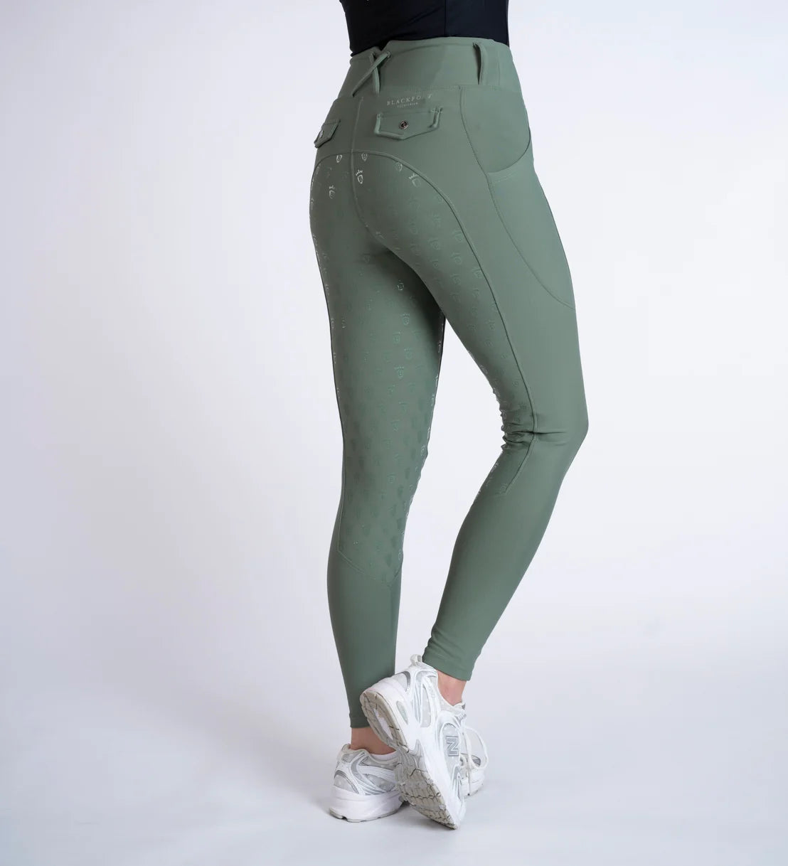Blackfort Equestrian Sage & Silver Riding Breggings