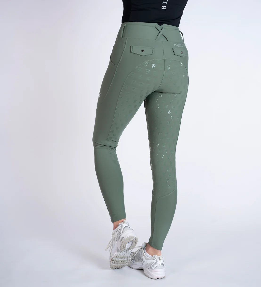 Blackfort Equestrian Sage & Silver Riding Breggings