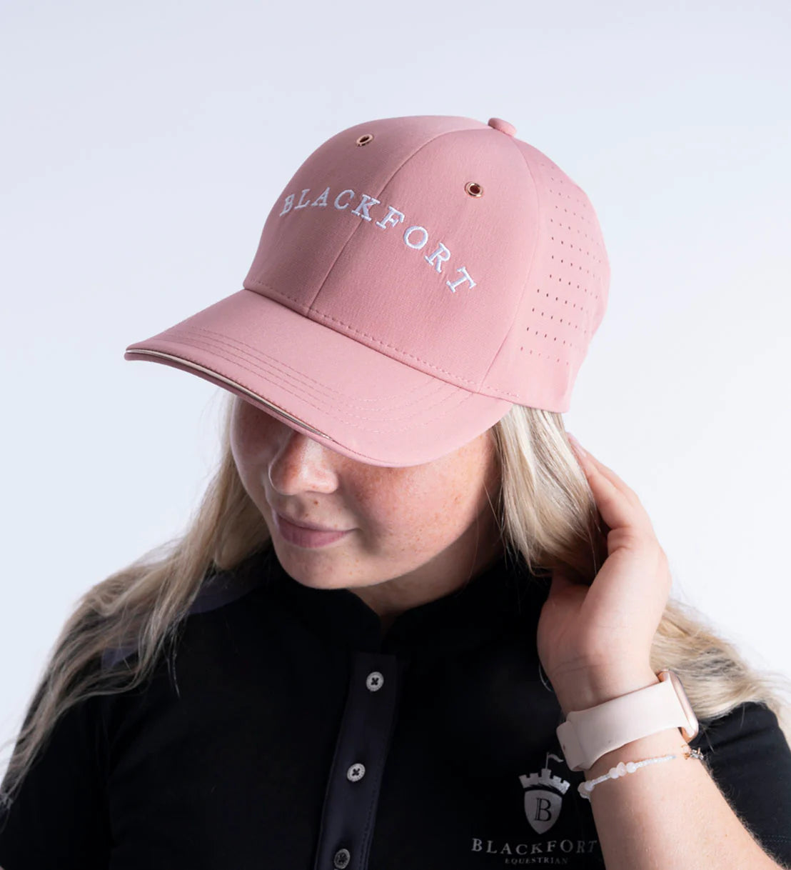 Blackfort Blush Pink & White 3D Mesh Baseball Cap