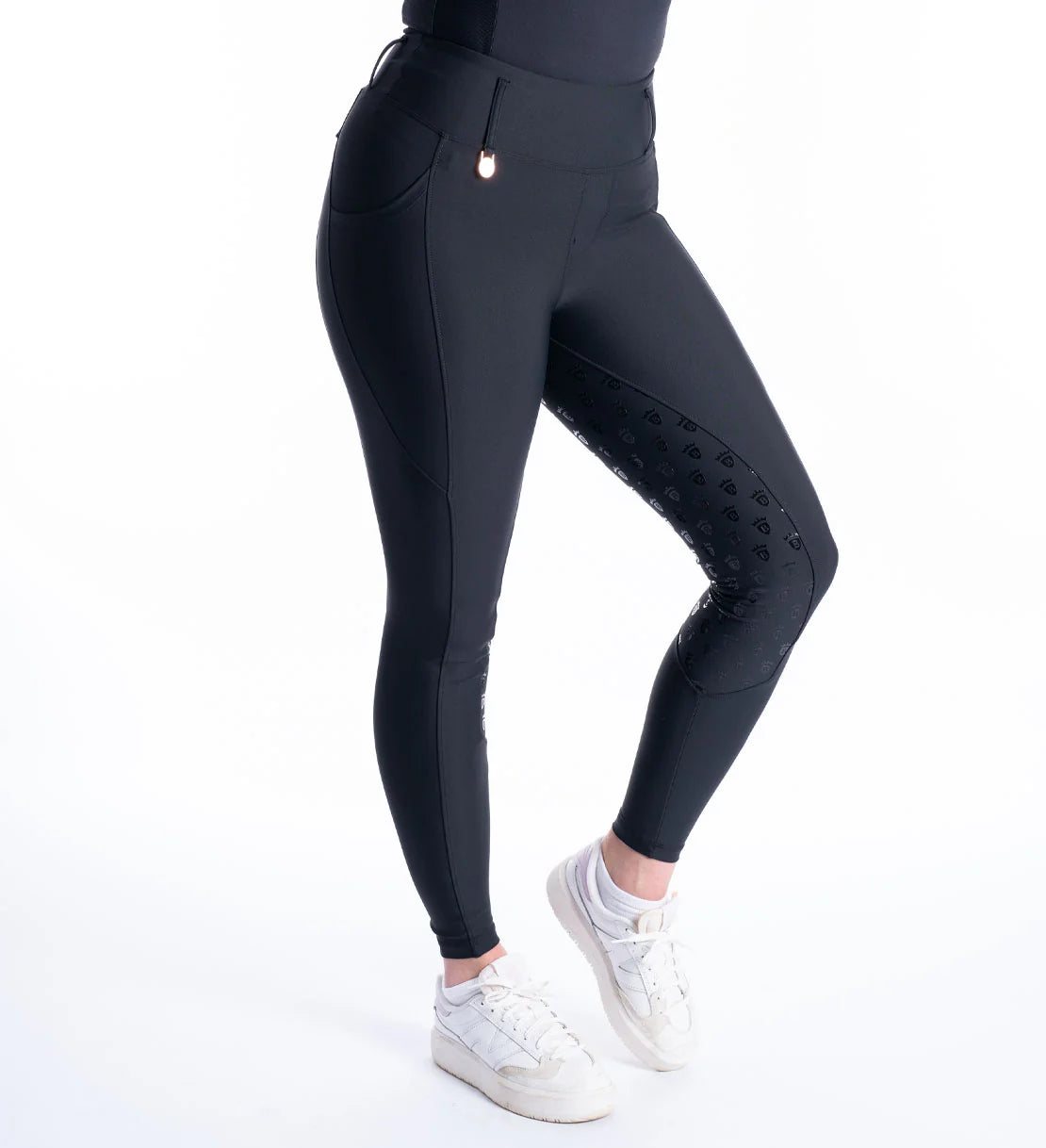 Blackfort Equestrian Black & Rose Gold Riding Breggings