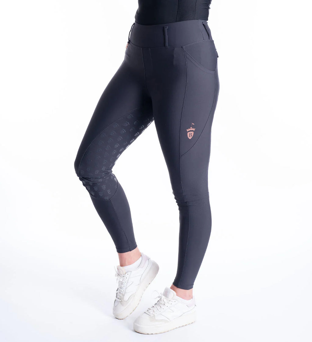 Blackfort Equestrian Grey & Rose Gold Riding Breggings