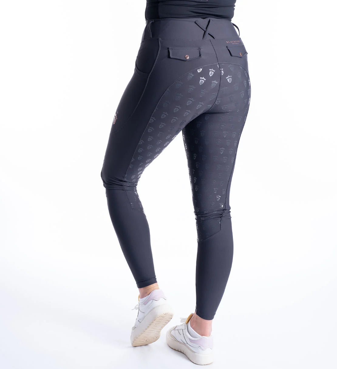 Blackfort Equestrian Grey & Rose Gold Riding Breggings