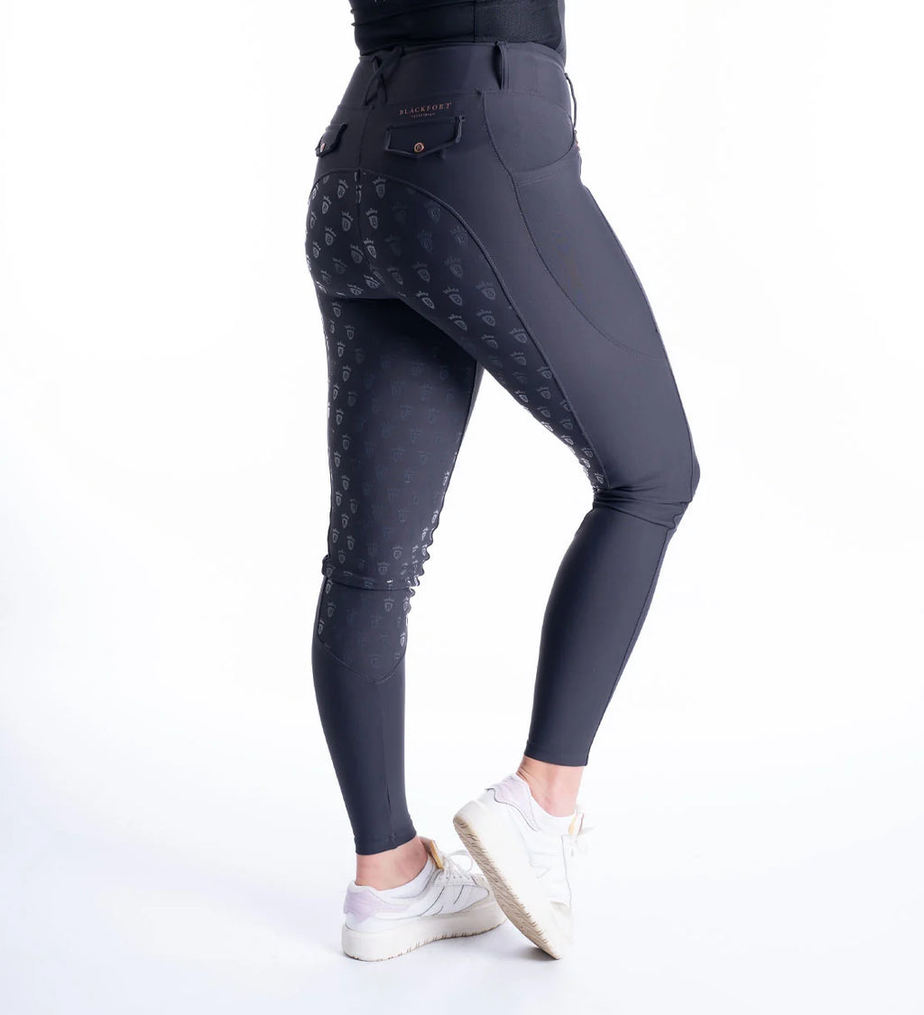 Blackfort Equestrian Grey & Rose Gold Riding Breggings