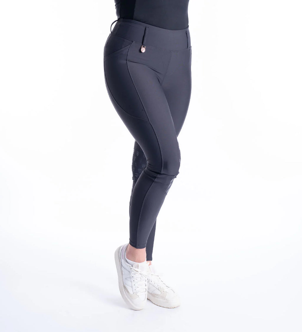 Blackfort Equestrian Grey & Rose Gold Riding Breggings
