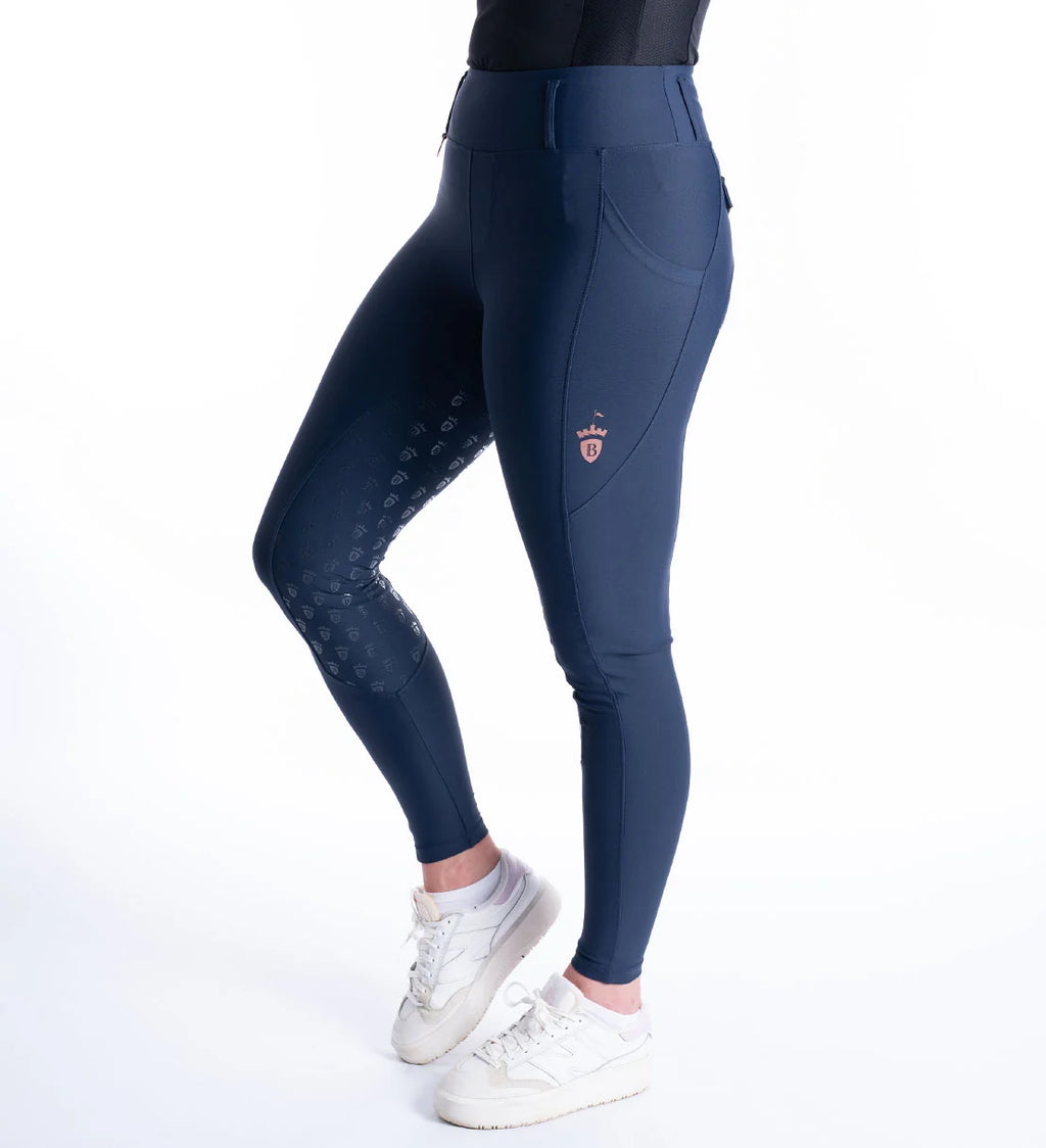 Blackfort Equestrian Navy & Rose Gold Riding Breggings