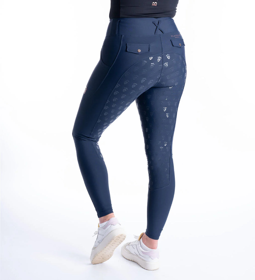 Blackfort Equestrian Navy & Rose Gold Riding Breggings