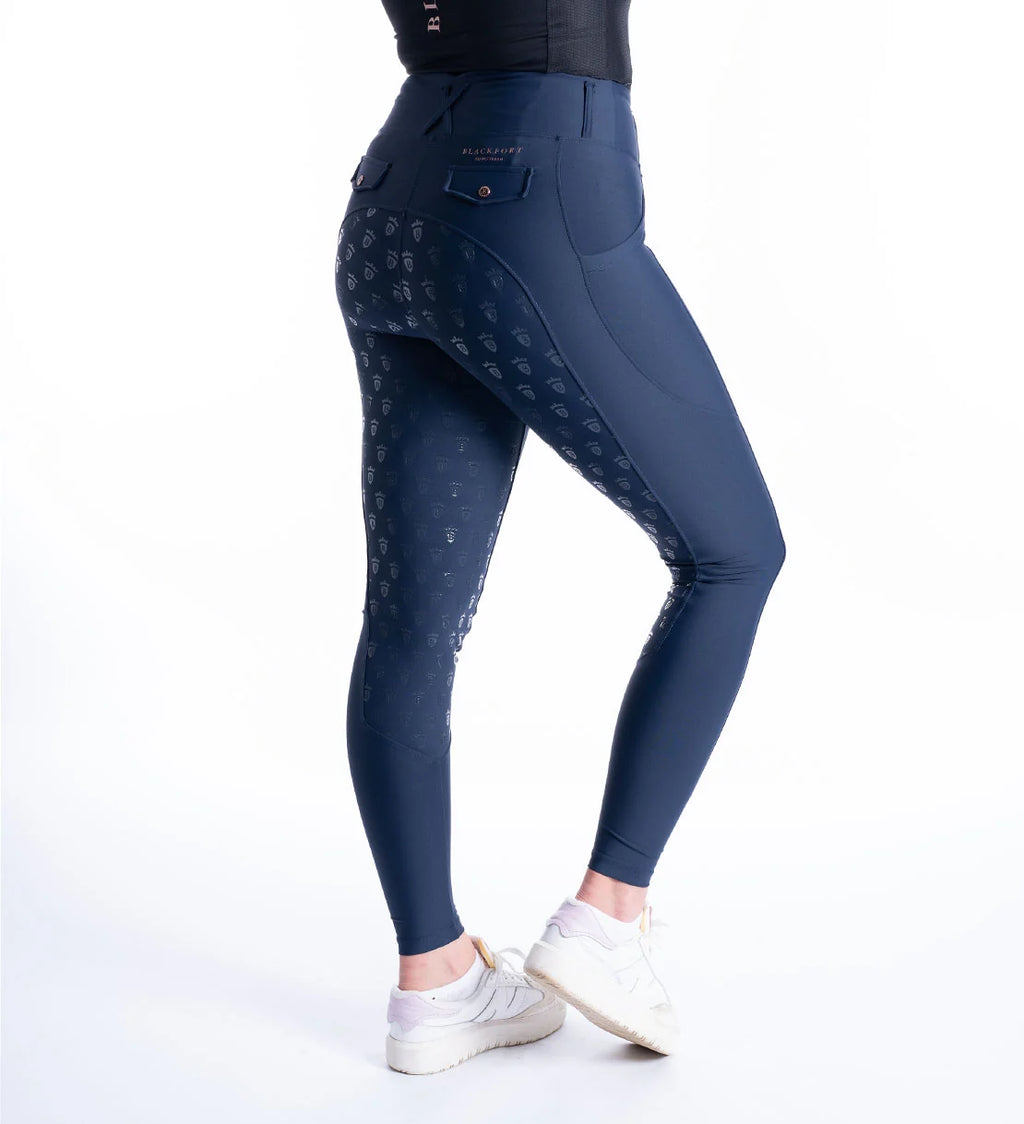 Blackfort Equestrian Navy & Rose Gold Riding Breggings