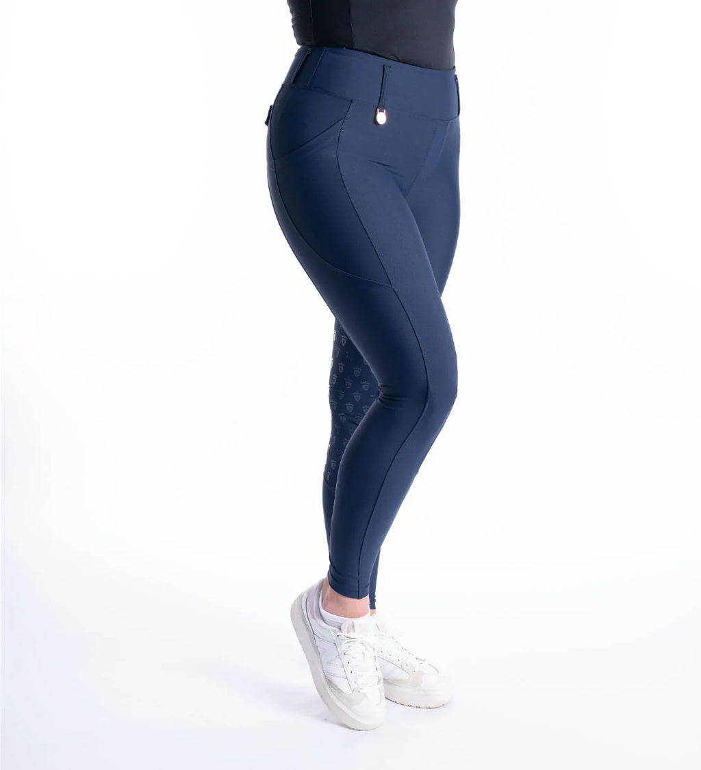 Blackfort Equestrian Navy & Rose Gold Riding Breggings