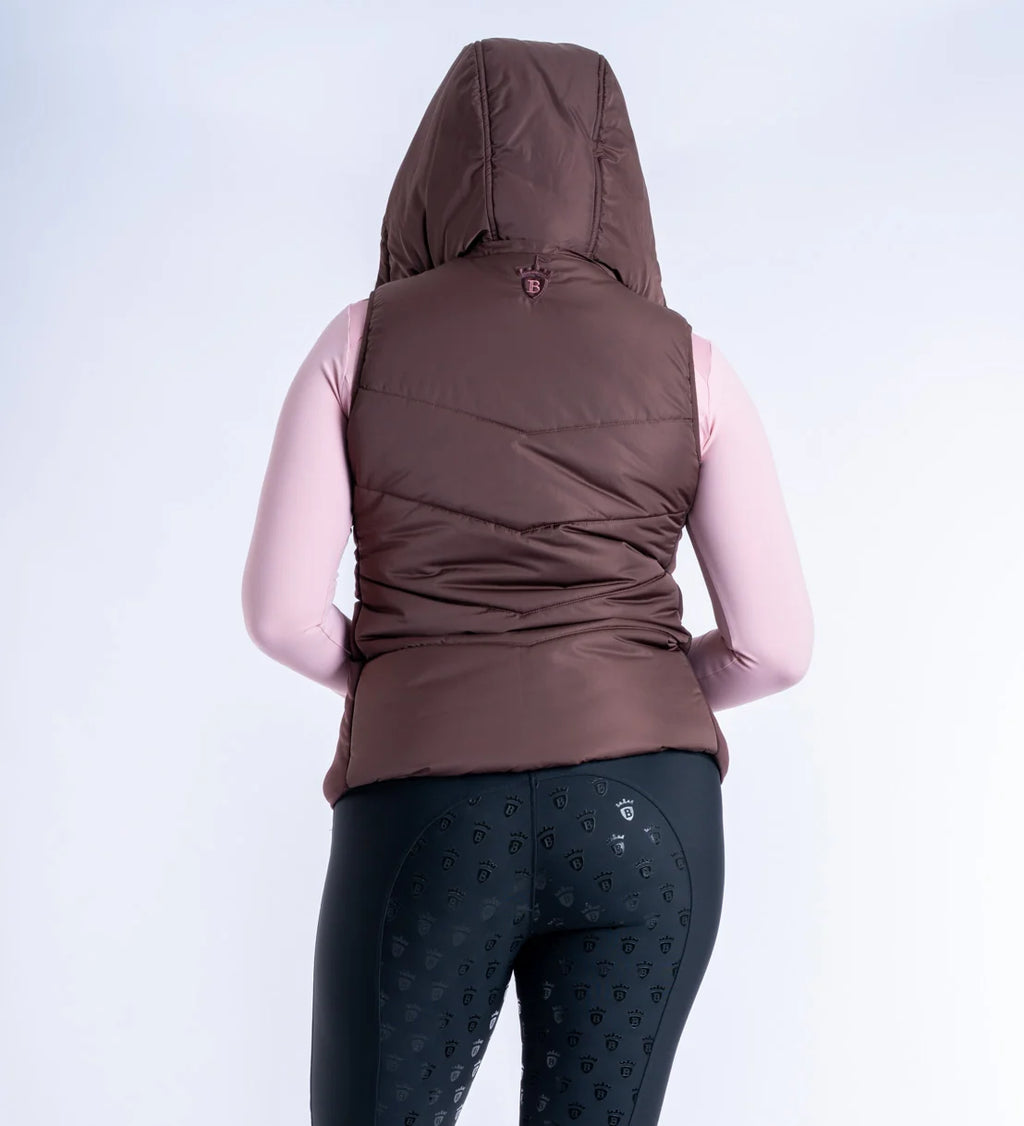 Blackfort Equestrian Amara Chocolate Puffer Gilet