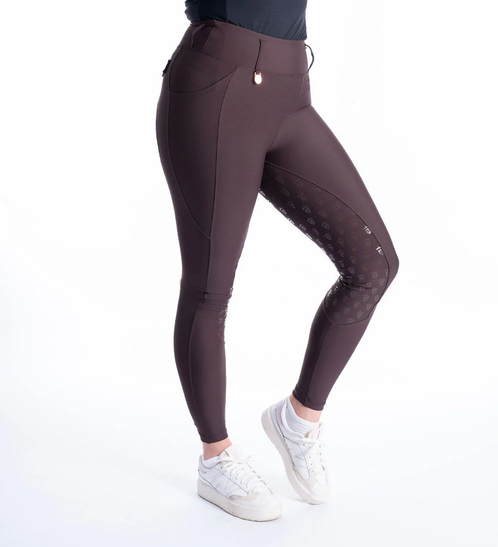 Blackfort Equestrian Chocolate & Rose Gold Riding Breggings