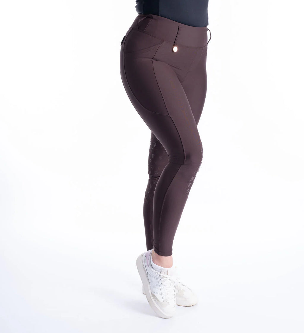 Blackfort Equestrian Chocolate & Rose Gold Riding Breggings