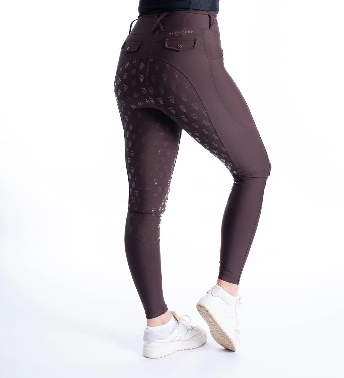 Blackfort Equestrian Chocolate & Rose Gold Riding Breggings