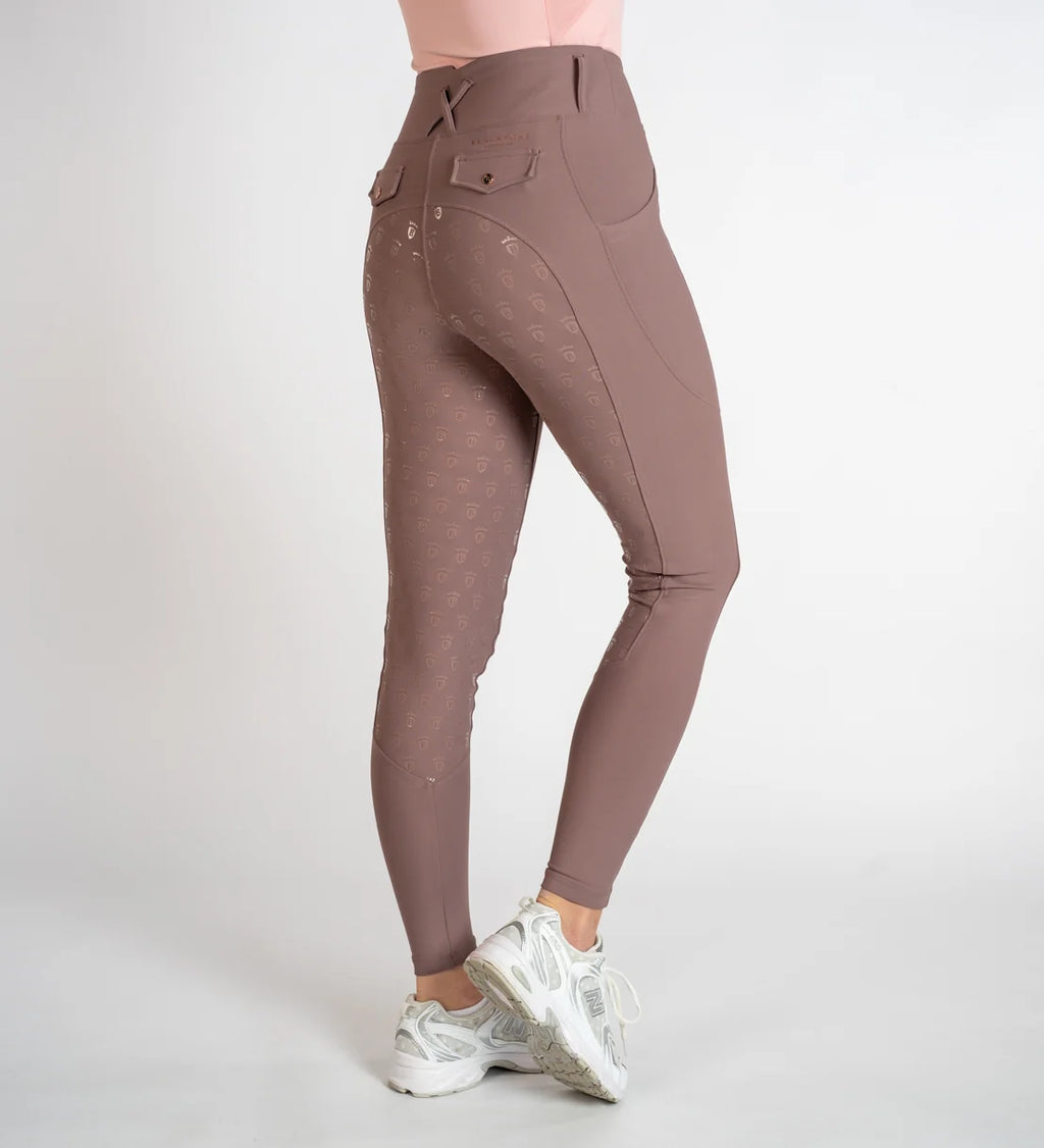 Blackfort Equestrian Mocha & Rose Gold Riding Breggings