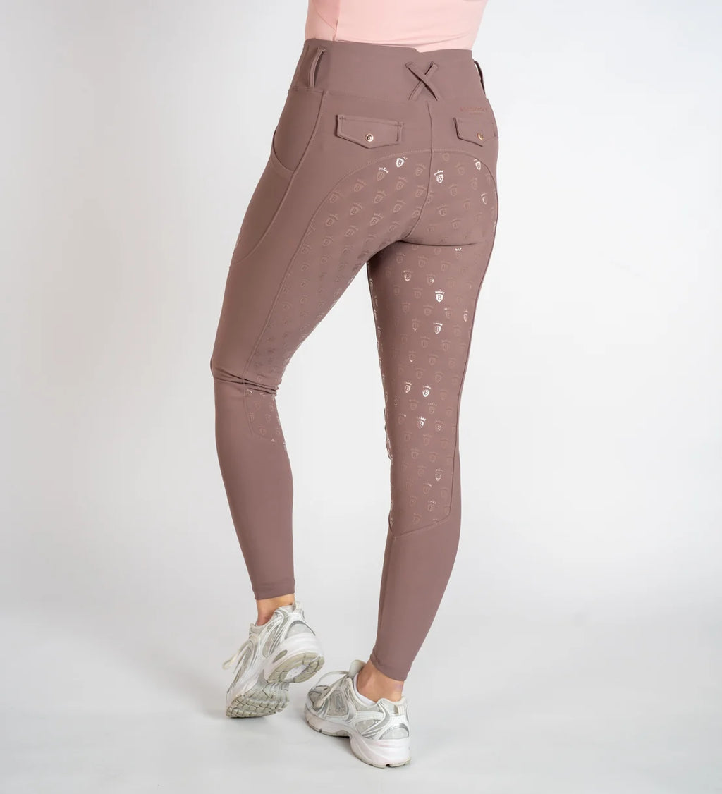 Blackfort Equestrian Mocha & Rose Gold Riding Breggings