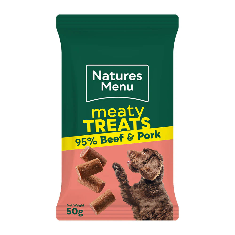 Natures Menu Meaty Treats - Beef & Pork