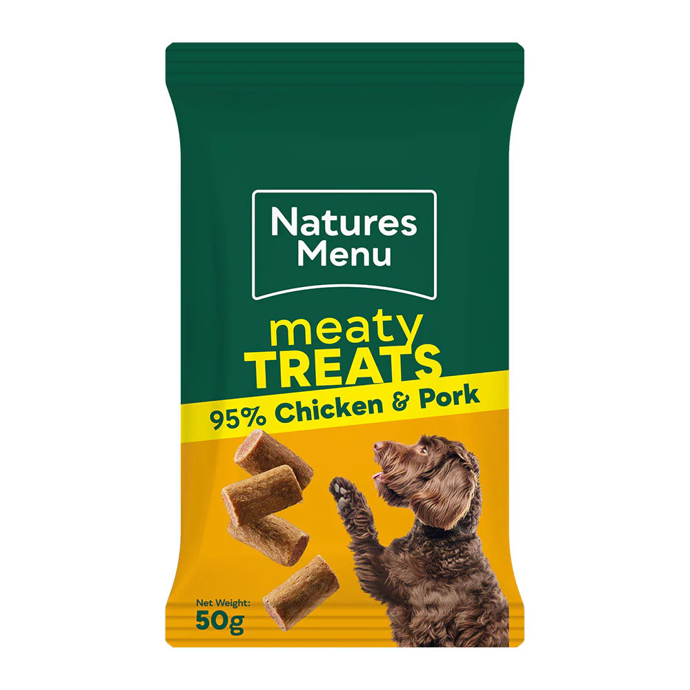 Natures Menu Meaty Treats - Chicken & Pork