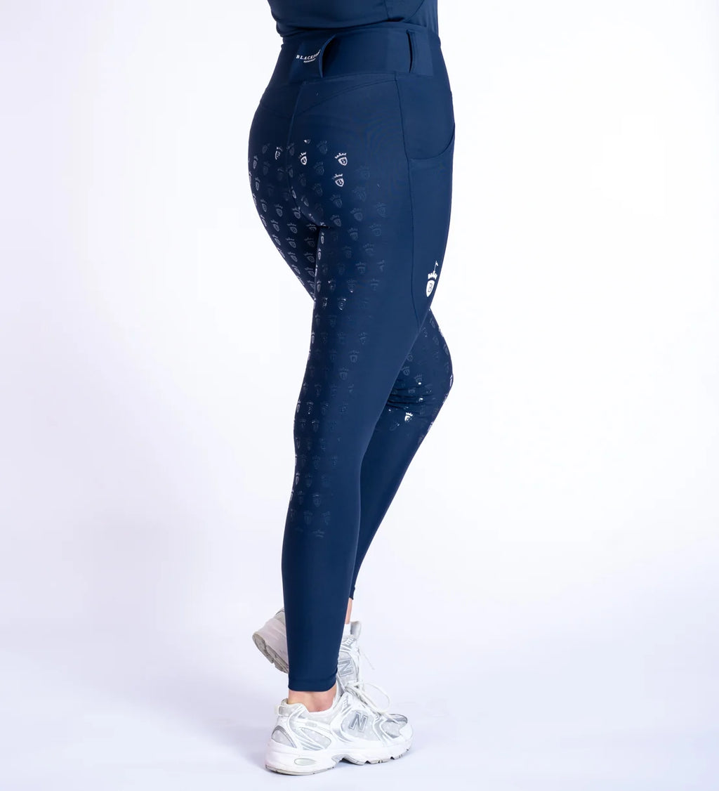 Blackfort Equestrian Navy Signature Summer Tights