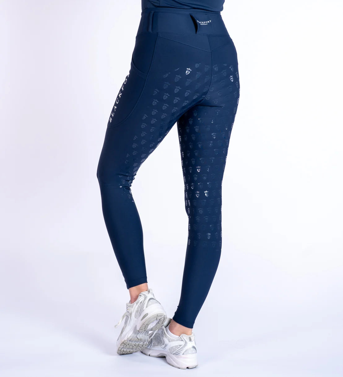Blackfort Equestrian Navy Signature Summer Tights
