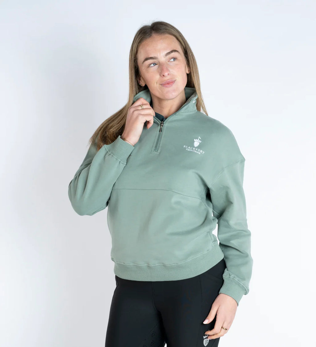 Blackfort Equestrian Ella Quarter Zip Sage