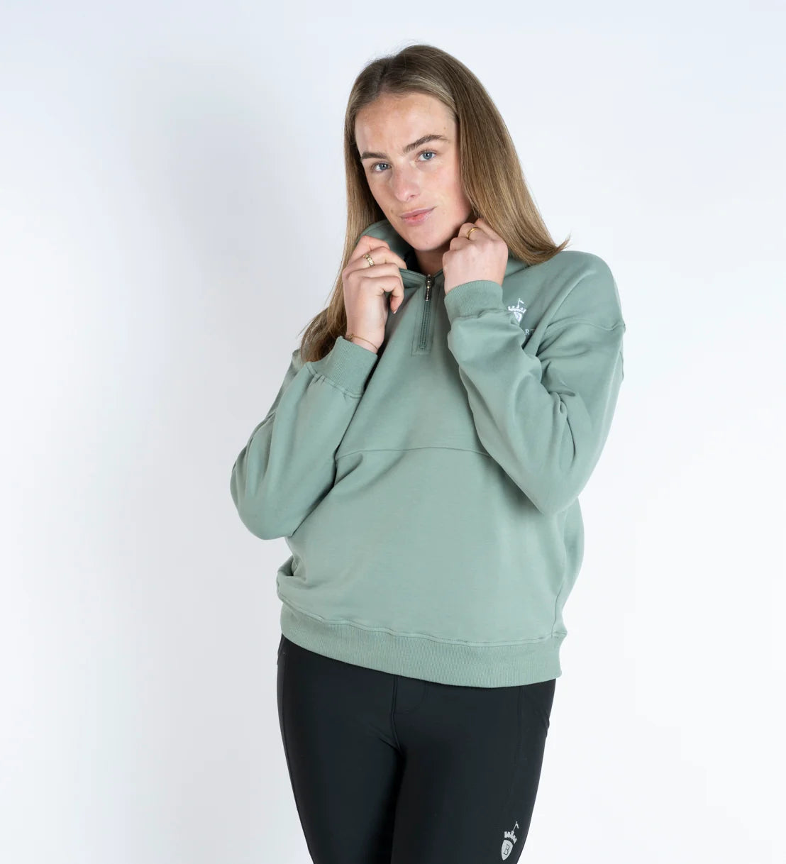 Blackfort Equestrian Ella Quarter Zip Sage
