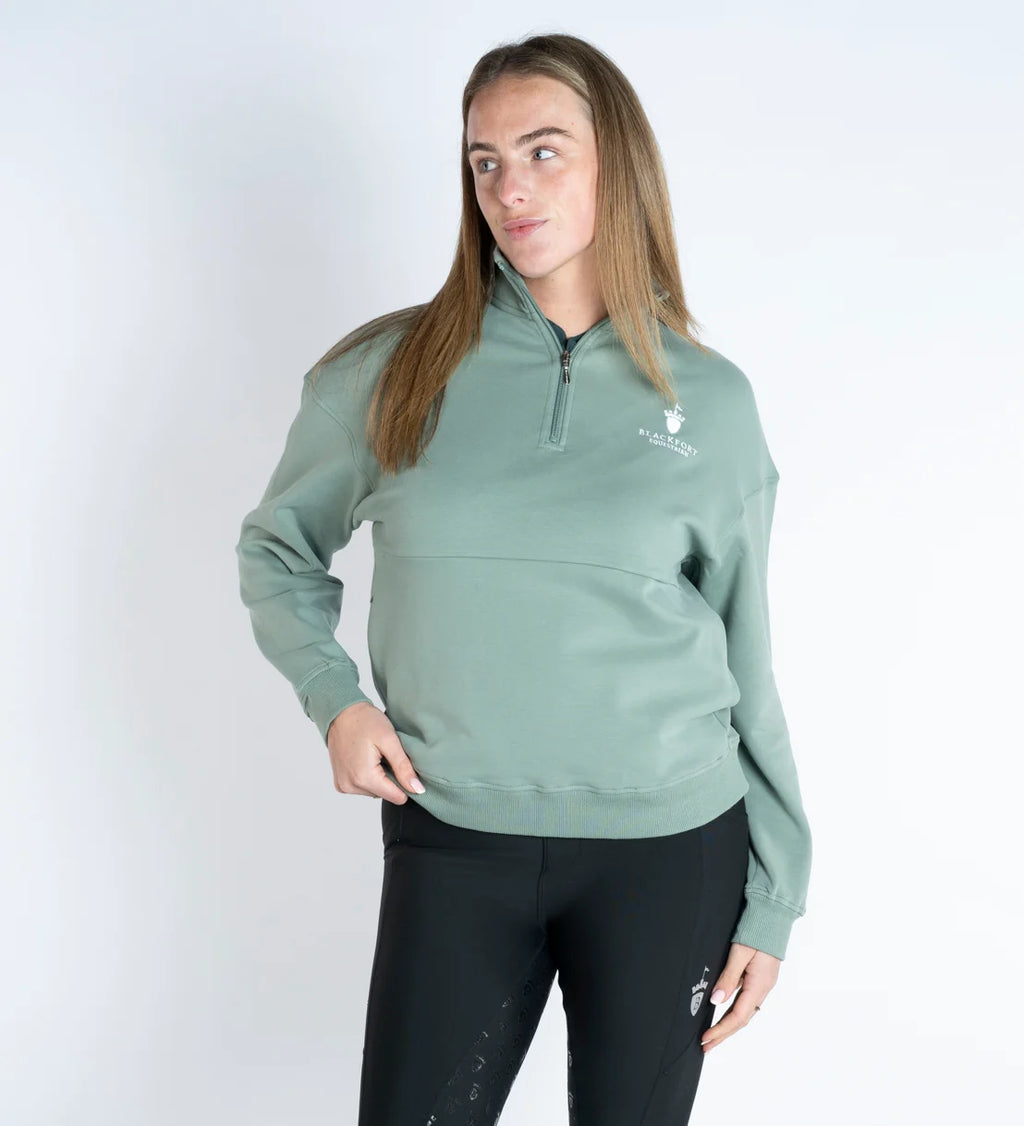Blackfort Equestrian Ella Quarter Zip Sage