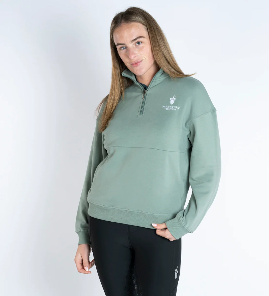 Blackfort Equestrian Ella Quarter Zip Sage