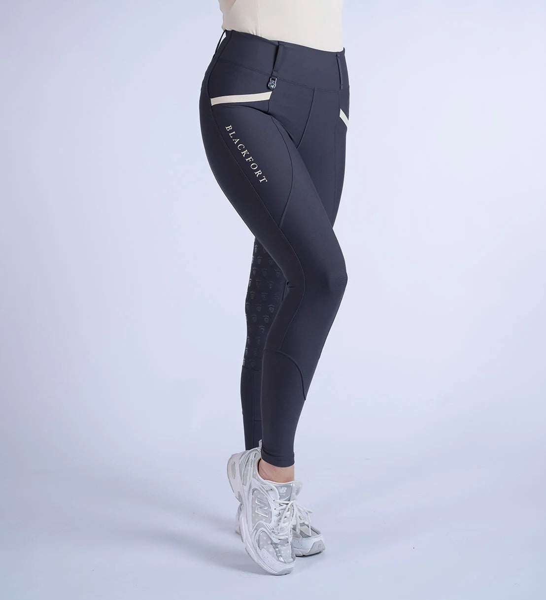 Blackfort Equestrian Grey / Sand Training Tights 3.0