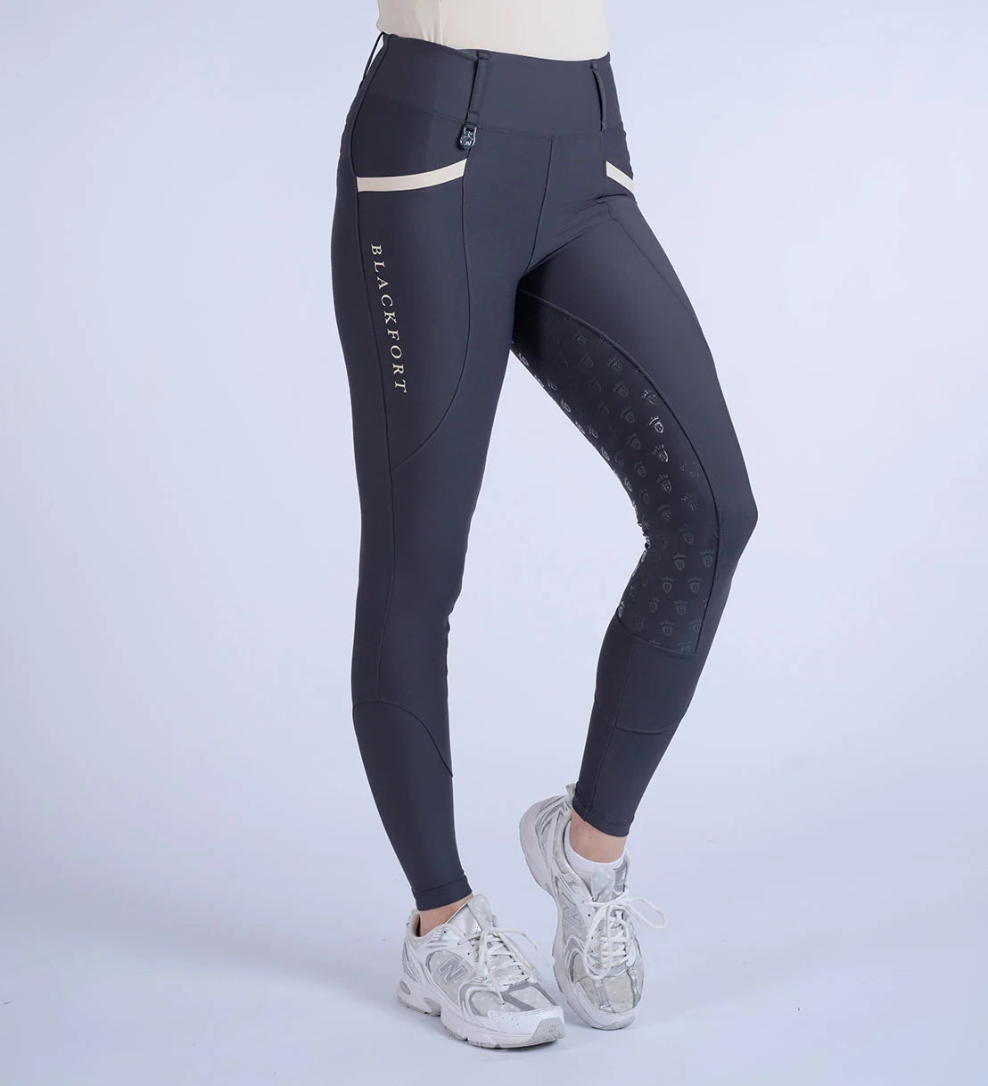 Blackfort Equestrian Grey / Sand Training Tights 3.0