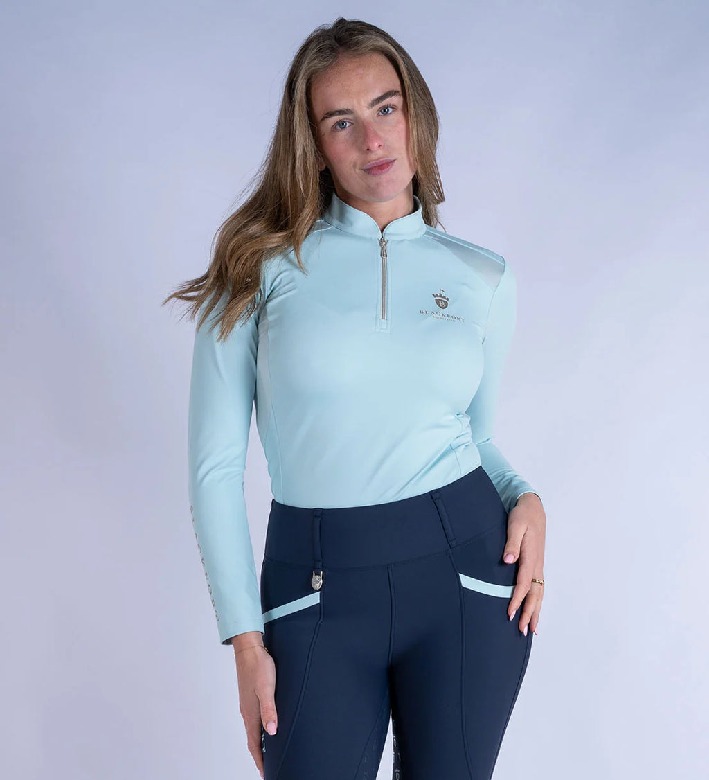 Blackfort Equestrian Sky Cool Mesh Base Layer - Long Sleeve