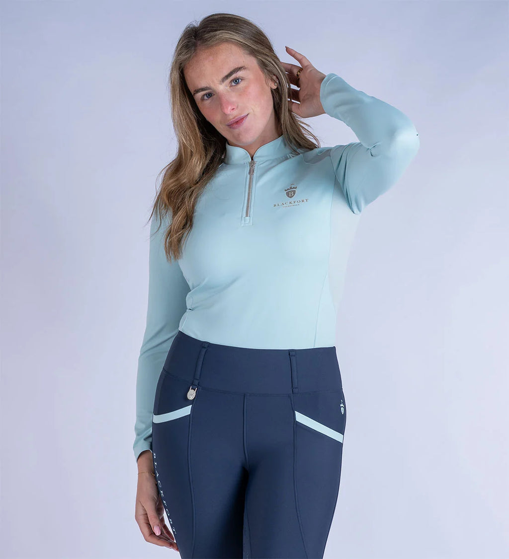 Blackfort Equestrian Sky Cool Mesh Base Layer - Long Sleeve