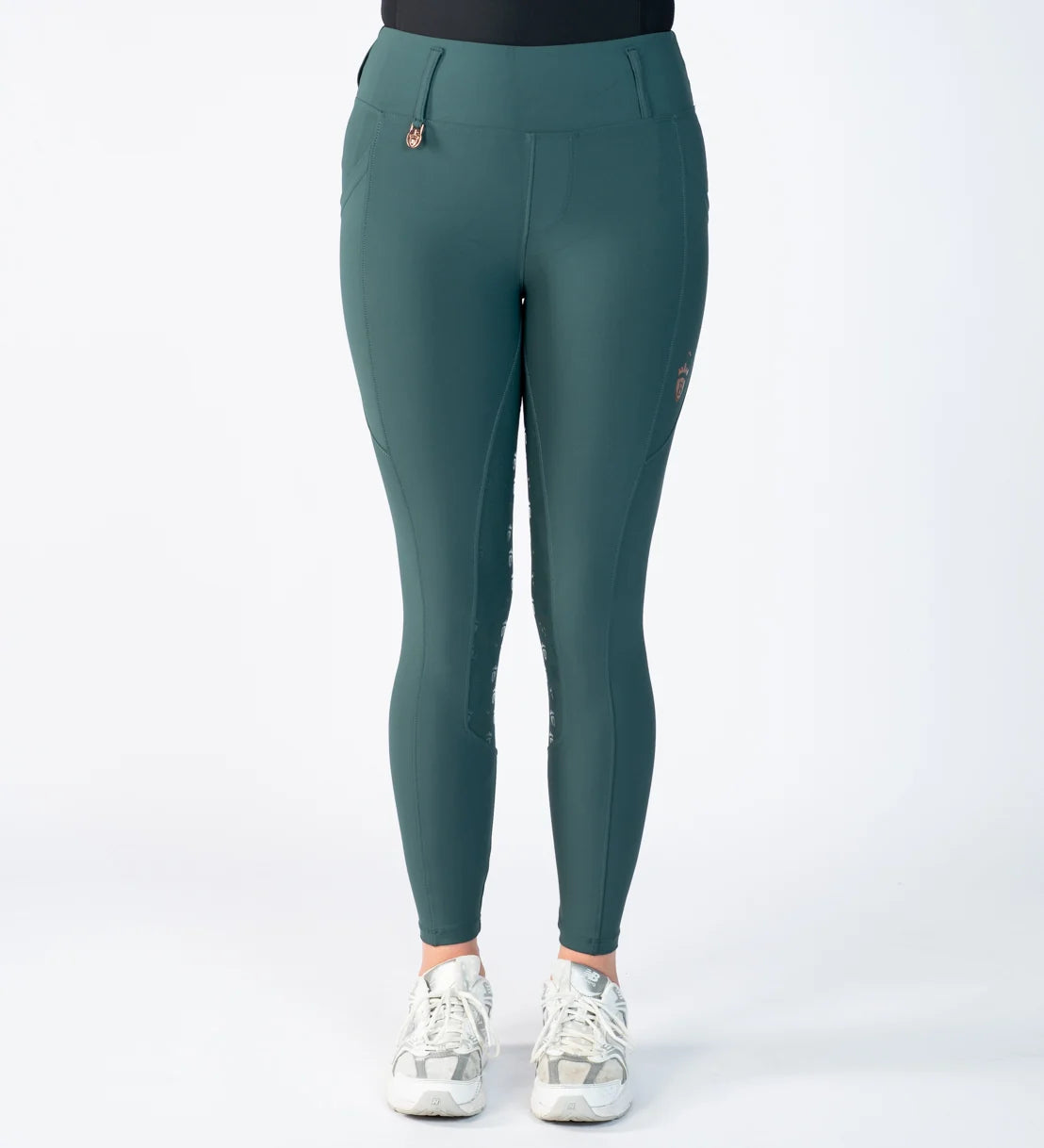 Blackfort Equestrian Green & Rose Gold Riding Breggings