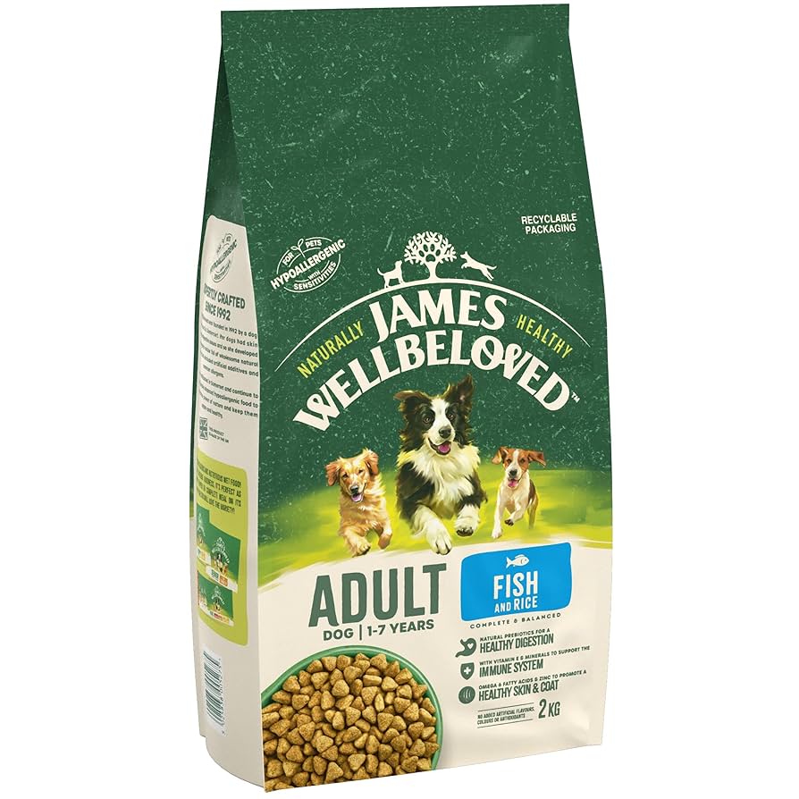 James Wellbeloved Adult Fish & Rice 2kg