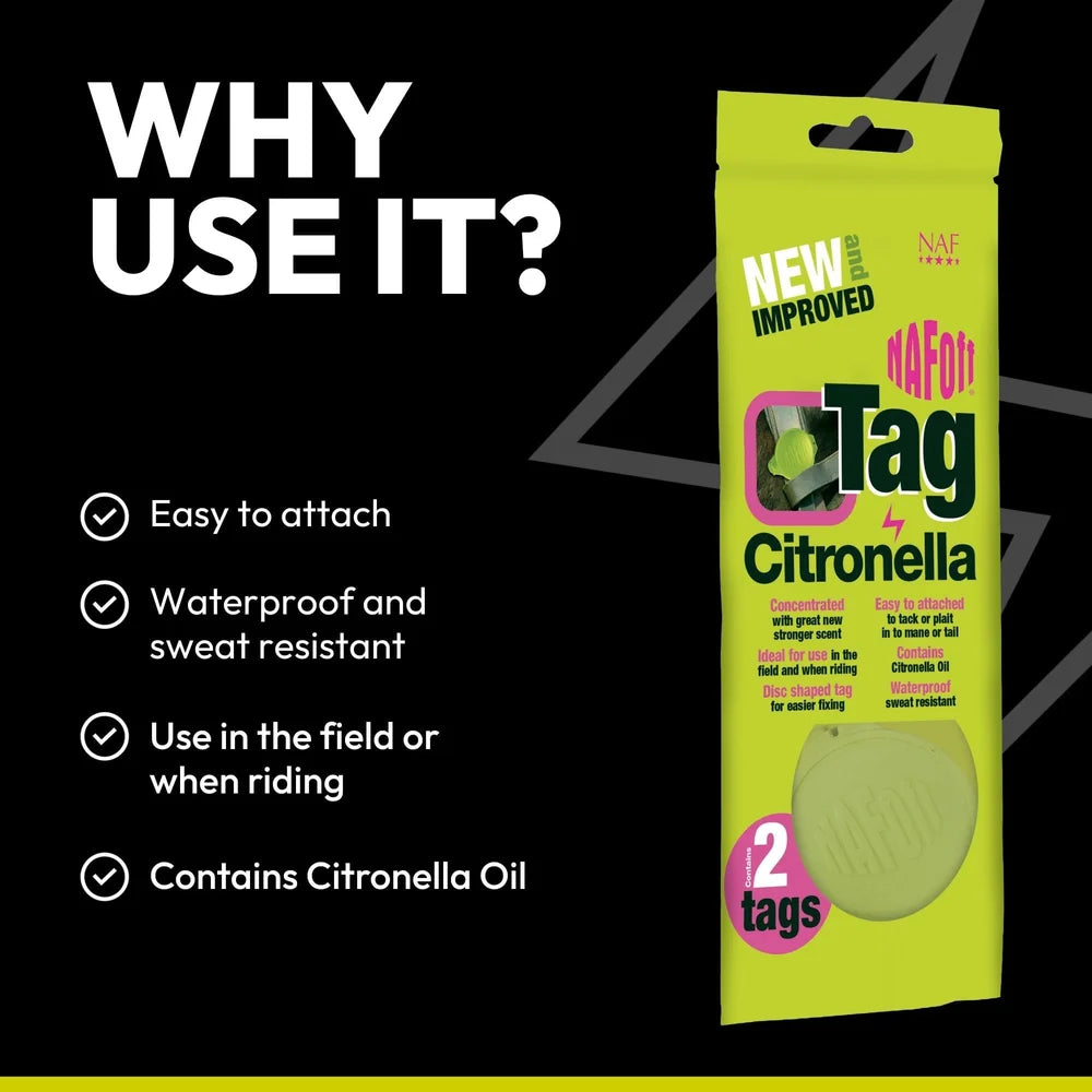 NAF Off Citronella Tag