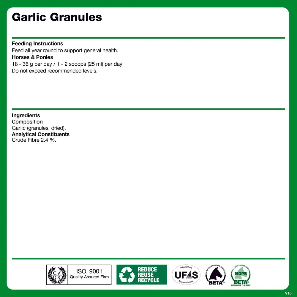 NAF Garlic Granules