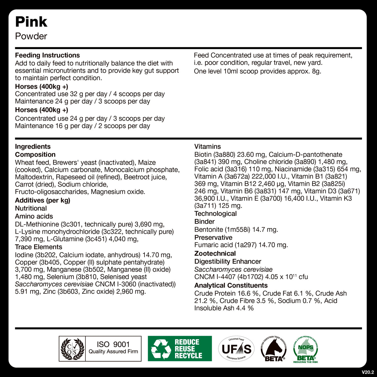 NAF In The Pink Powder