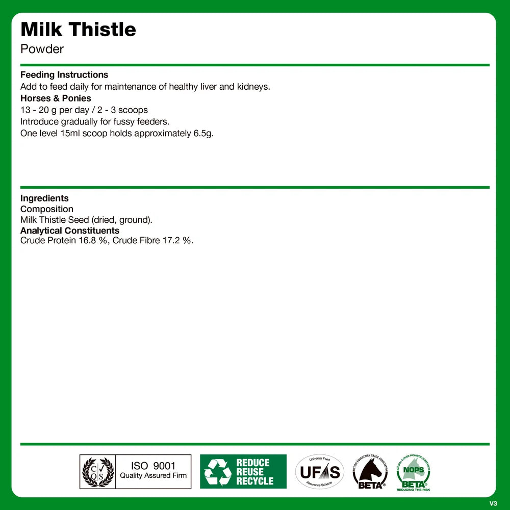 NAF Milk Thistle Powder 1kg