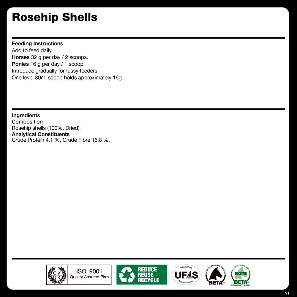 NAF Rosehip Shells 1kg