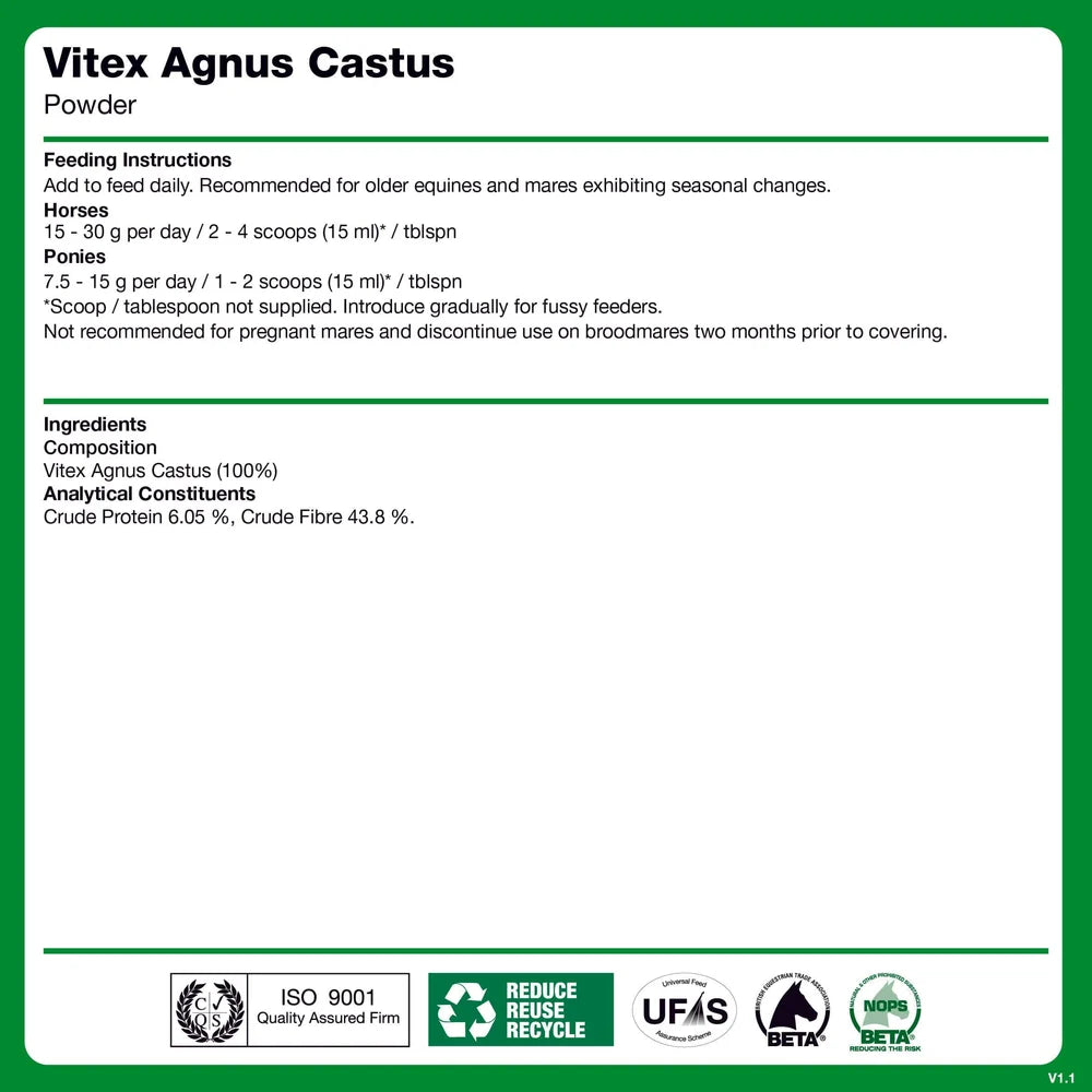 NAF Vitex Angus Castus 1kg
